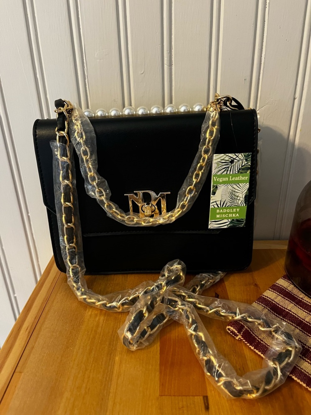 Badgley Mischka Double Sided Crossbody Bag